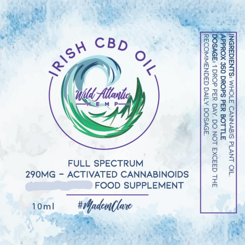 Wild Atlantic Hemp Full Spectrum CBD oil 10ml